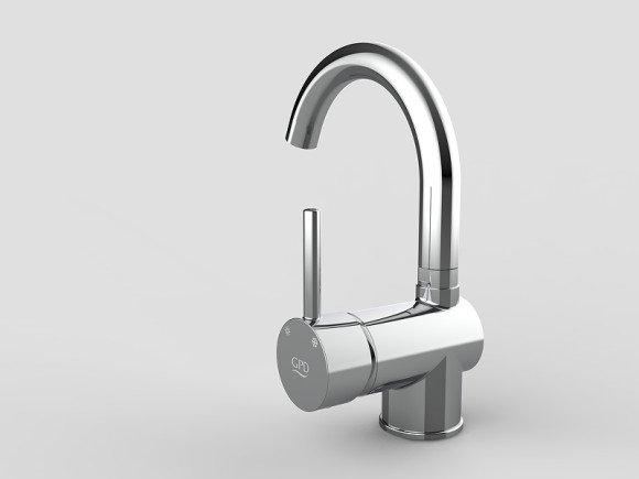 Смеситель для раковины GPD Espina MTL70 Хром