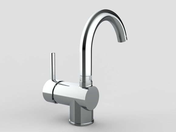 Смеситель для раковины GPD Espina MTL70 Хром