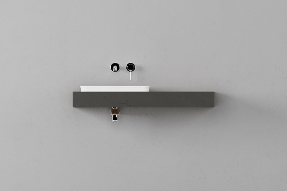 Столешница под раковину Velvex Unique Unit 100 st.UNI.100-627 Графит