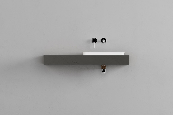 Столешница под раковину Velvex Unique Unit 100 st.UNI.100-627 Графит