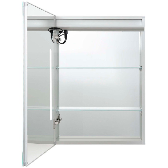 Зеркальный шкаф Aquatek 50 AQ7504-MLC с подсветкой Хром Зеркальный шкаф Aquatek 50 AQ7504-MLC с подсветкой Хром