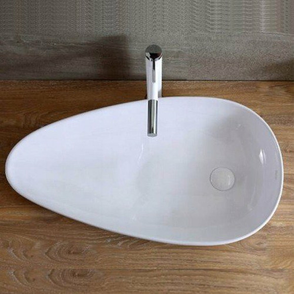 Раковина-чаша CeramaLux 55 7862-2 Белая глянцевая Раковина-чаша CeramaLux 55 7862-2 Белая глянцевая