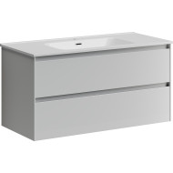 Тумба под раковину Sancos Cento 100 CN100W подвесная Белый глянец Тумба под раковину Sancos Cento 100 CN100W подвесная Белый глянец