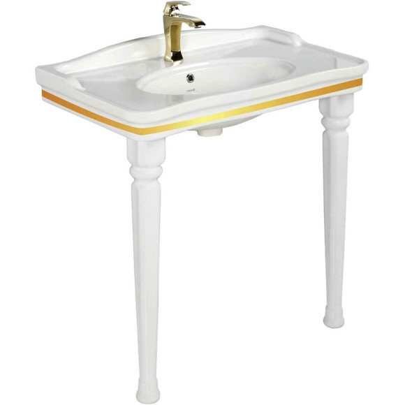 Раковина Creavit Antik 80 AN080-00CB00E-AD00 Белая Раковина Creavit Antik 80 AN080-00CB00E-AD00 Белая