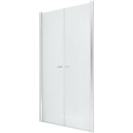 Душевая дверь New Trendy New Soleo Chrome 120 D-0128A профиль Хром стекло прозрачное