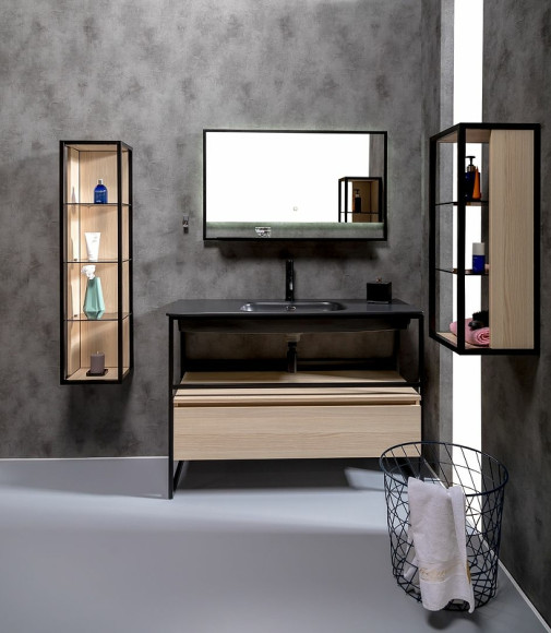 Подвесной шкаф Boheme Armadi Art Loft 30 895-L Light wood Подвесной шкаф Boheme Armadi Art Loft 30 895-L Light wood