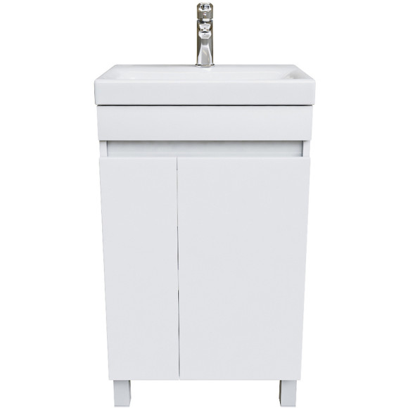 Тумба с раковиной Iddis Zodiac 50 ZOD5CDFi95K Белая