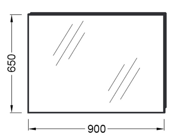 Зеркало Jacob Delafon Ove Sequoia 90 EB1083-NF подвесное Зеркало Jacob Delafon Ove Sequoia 90 EB1083-NF подвесное