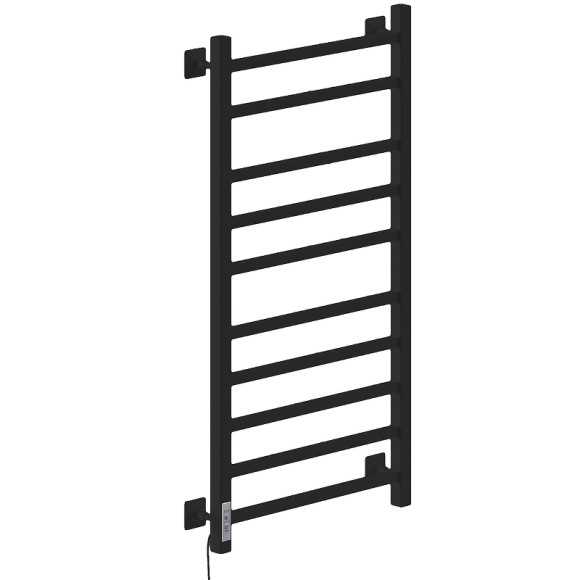 Электрический полотенцесушитель Ника Step-2 100/50 Черный матовый