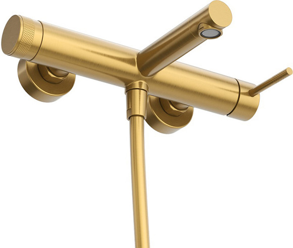 Смеситель для ванны Cezares Relax RELAX-VD-BORO Брашированное золото