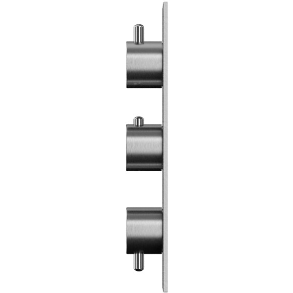 Смеситель для душа Whitecross Y brushed nickel Y1238NIB с термостатом Брашированный никель Смеситель для душа Whitecross Y brushed nickel Y1238NIB с термостатом Брашированный никель