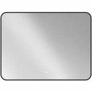 Зеркало Vincea 120 VLM-3VC120B с подсветкой Черное с сенсорным выключателем и диммером
