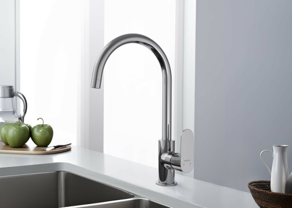 Смеситель для кухни Aquatek Оберон AQ1282CR Хром