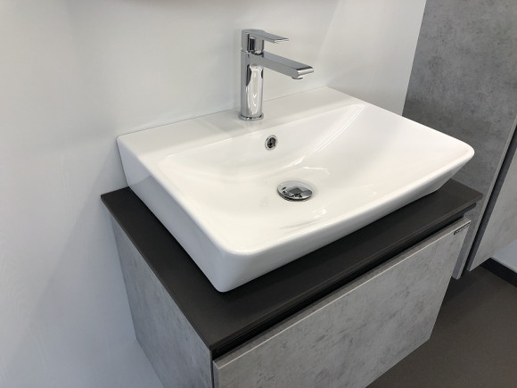 Тумба с раковиной Comforty Эдинбург 60 00-00001928 подвесная Бетон светлый Тумба с раковиной Comforty Эдинбург 60 00-00001928 подвесная Бетон светлый