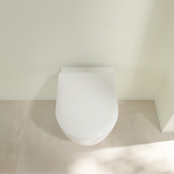 Унитаз Villeroy&Boch Avento 5656RS01 подвесной с сиденьем Микролифт