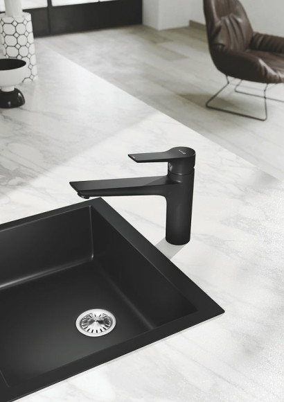 Смеситель для кухни Kludi Mix 329043975 Черный матовый