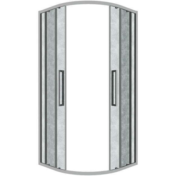 Душевой уголок Grossman Cosmo 90х90 301.K33.02.9090.10.02 профиль Хром стекло шиншилла Душевой уголок Grossman Cosmo 90х90 301.K33.02.9090.10.02 профиль Хром стекло шиншилла