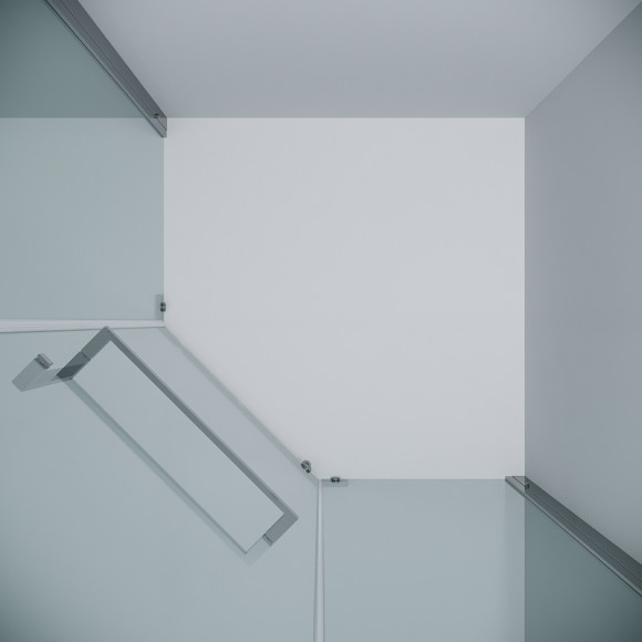 Душевой уголок Grossman Pragma 90х90 302.K33.03.9090.10.00 профиль Хром стекло прозрачное