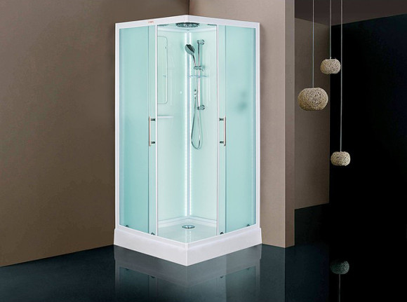 Душевая кабина Esbano ES-L100CKR 100x100 ESKL100CKR без гидромассажа