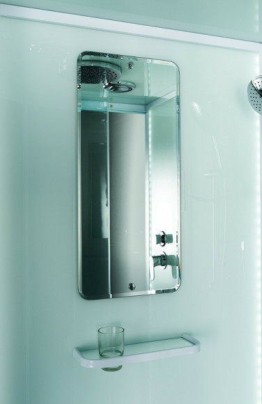 Душевая кабина Esbano ES-L100CKR 100x100 ESKL100CKR без гидромассажа