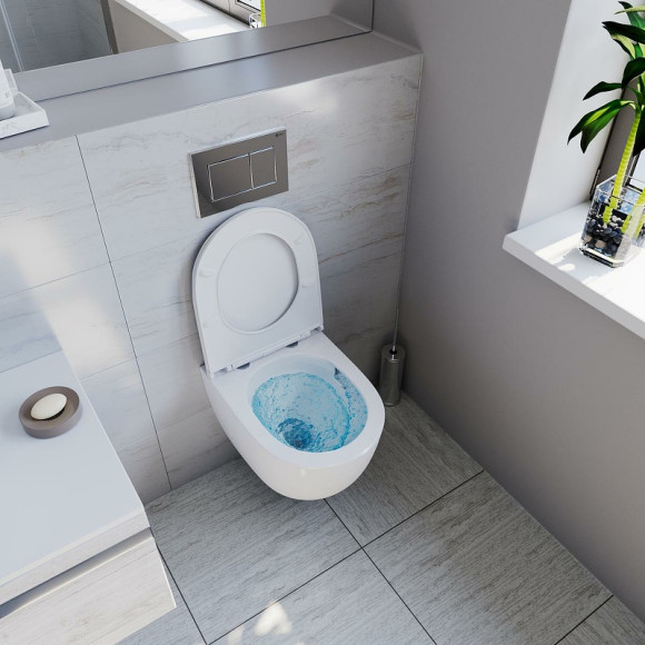 Комплект унитаза с инсталляцией Point Афина 886914SIOO+PN41041 с сиденьем Микролифт и клавишей смыва Хром глянцевый Комплект унитаза с инсталляцией Point Афина 886914SIOO+PN41041 с сиденьем Микролифт и клавишей смыва Хром глянцевый