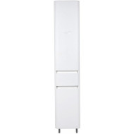 Шкаф пенал Style Line Атлантика 35 L Люкс Plus СС-00002257 с бельевой корзиной Белый матовый антискрейтч Шкаф пенал Style Line Атлантика 35 L Люкс Plus СС-00002257 с бельевой корзиной Белый матовый антискрейтч