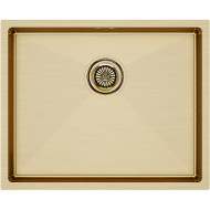 Кухонная мойка Paulmark Next 54 Uni PM215444-BG Брашированное золото