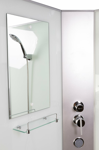 Душевая кабина Niagara Classic 100х80 L NG-33084-14LBKTG с гидромассажем