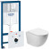 Комплект унитаза Vincea Globo VT1-14S с инсталляцией Grohe Rapid SL 38775001 с сиденьем Микролифт и клавишей смыва Хром Комплект унитаза Vincea Globo VT1-14S с инсталляцией Grohe Rapid SL 38775001 с сиденьем Микролифт и клавишей смыва Хром