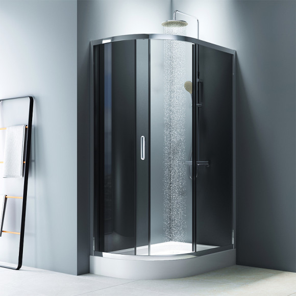Душевой уголок AM.PM Like Solo Slide 120х80 W83G-302U120CG64 профиль Хром матовый стекло тонированное Душевой уголок AM.PM Like Solo Slide 120х80 W83G-302U120CG64 профиль Хром матовый стекло тонированное