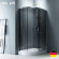 Душевой уголок AM.PM Like Solo Slide 120х80 W83G-302U120CG64 профиль Хром матовый стекло тонированное Душевой уголок AM.PM Like Solo Slide 120х80 W83G-302U120CG64 профиль Хром матовый стекло тонированное