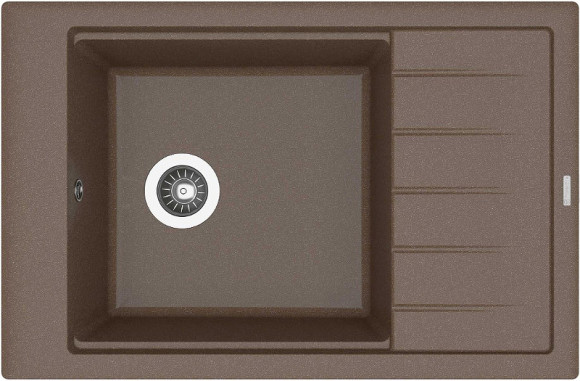 Кухонная мойка Florentina Липси-780Р 20.275.D0780.303 Мокко