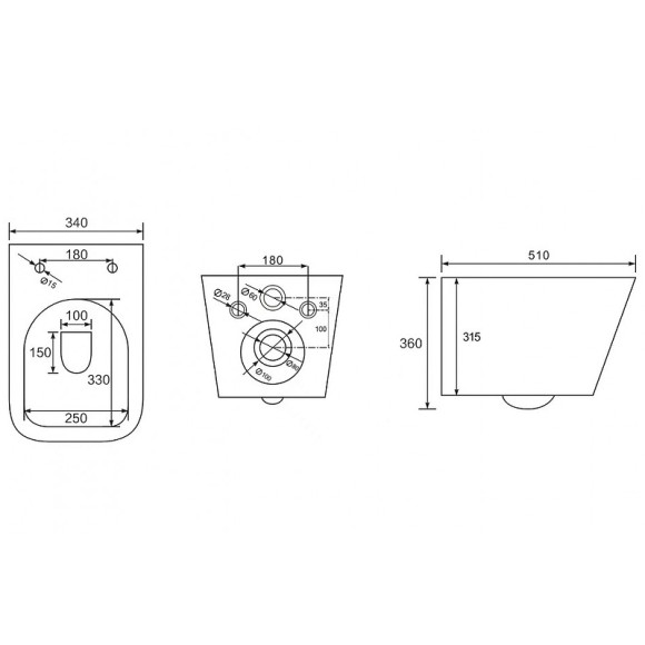 Комплект унитаза с инсталляцией Berges Novum 043244 с сиденьем Микролифт и Белой клавишей смыва