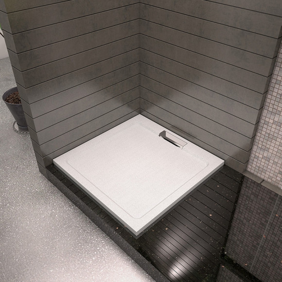 Душевой поддон из искусственного камня RGW GWS-01 90x90 03150199-01 Белый Душевой поддон из искусственного камня RGW GWS-01 90x90 03150199-01 Белый