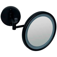 Косметическое зеркало Colombo Design Specchi В9954.NE с подсветкой с увеличением Черное