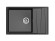 Кухонная мойка GranFest Level GF-LV-760L Черная Кухонная мойка GranFest Level GF-LV-760L Черная