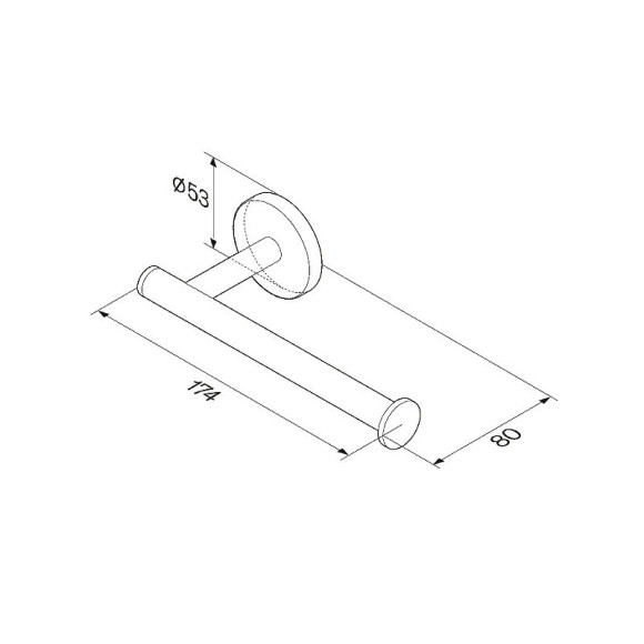 Держатель туалетной бумаги AM.PM X-Joy A85A34100 Хром Держатель туалетной бумаги AM.PM X-Joy A85A34100 Хром