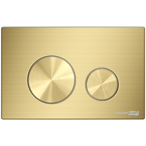 Инсталляция WasserKRAFT Aller 10TLT.010.ME.MG02 для унитаза с клавишей смыва Золото матовое Инсталляция WasserKRAFT Aller 10TLT.010.ME.MG02 для унитаза с клавишей смыва Золото матовое