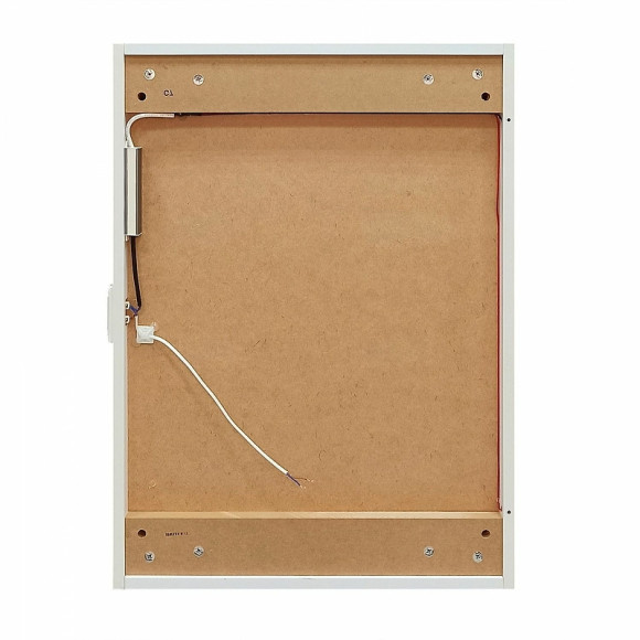 Зеркальный шкаф Art&Max Techno AM-Tec-600-800-1D-L-DS-F с подсветкой с сенсорным выключателем Белый Зеркальный шкаф Art&Max Techno AM-Tec-600-800-1D-L-DS-F с подсветкой с сенсорным выключателем Белый