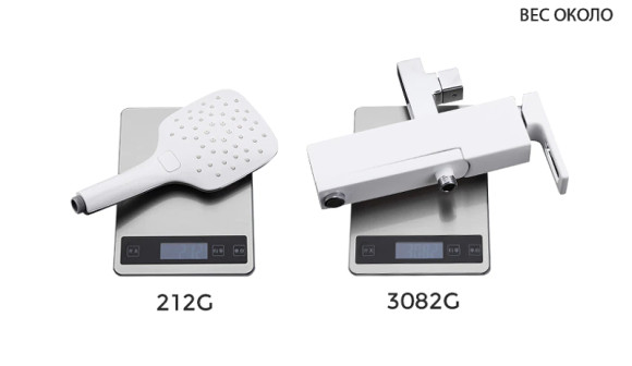 Душевая система Gappo G17-8 G2417-8 Белая Хром Душевая система Gappo G17-8 G2417-8 Белая Хром