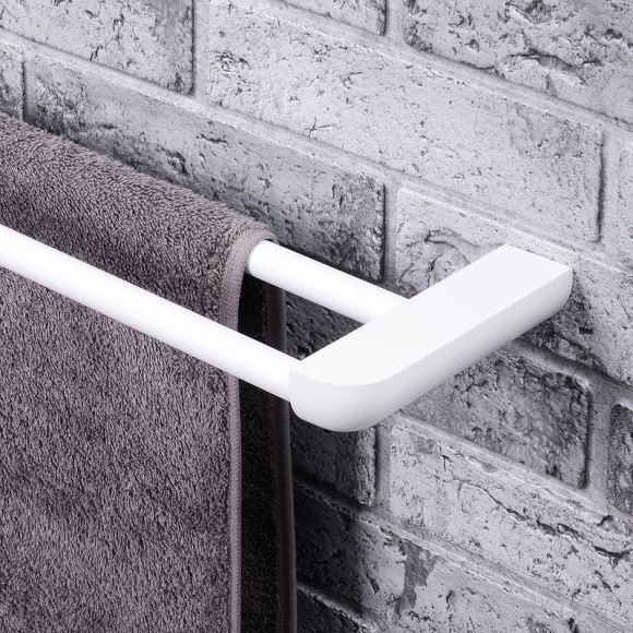 Полотенцедержатель WasserKRAFT Kammel K-8340W двойной Белый матовый