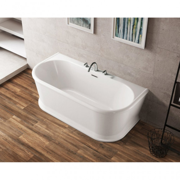 Акриловая ванна BelBagno BB408-1500-800 150х80 без гидромассажа Акриловая ванна BelBagno BB408-1500-800 150х80 без гидромассажа