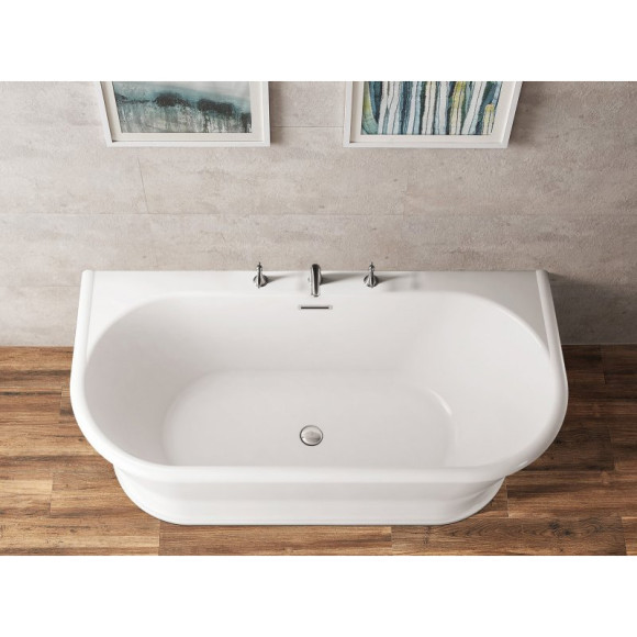 Акриловая ванна BelBagno BB408-1500-800 150х80 без гидромассажа Акриловая ванна BelBagno BB408-1500-800 150х80 без гидромассажа
