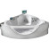 Акриловая ванна Gemy G9025 II O 155x155 с гидромассажем Акриловая ванна Gemy G9025 II O 155x155 с гидромассажем