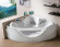 Акриловая ванна Gemy G9025 II O 155x155 с гидромассажем Акриловая ванна Gemy G9025 II O 155x155 с гидромассажем
