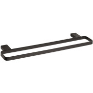 Полотенцедержатель Bemeta Nero 135004080 двойной Черный матовый