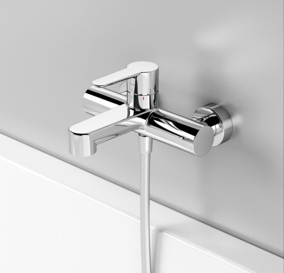 Смеситель для ванны Ravak Puri PU 022.00/150 X070115 Хром Смеситель для ванны Ravak Puri PU 022.00/150 X070115 Хром