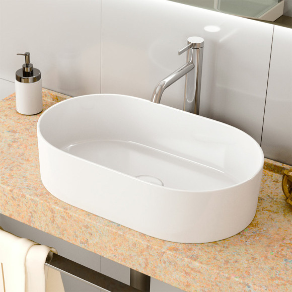 Раковина-чаша Point Виктория 53 PN43061 Белая Раковина-чаша Point Виктория 53 PN43061 Белая