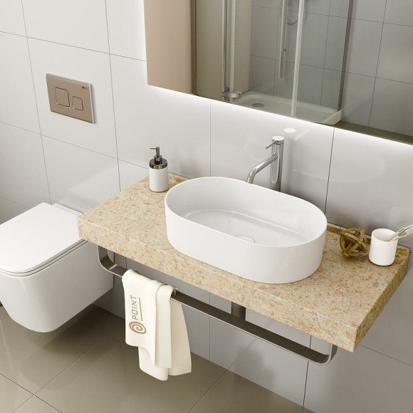 Раковина-чаша Point Виктория 53 PN43061 Белая Раковина-чаша Point Виктория 53 PN43061 Белая