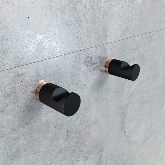 Комплект крючков Iddis Petite PET2SR1i41 Черный матовый Комплект крючков Iddis Petite PET2SR1i41 Черный матовый